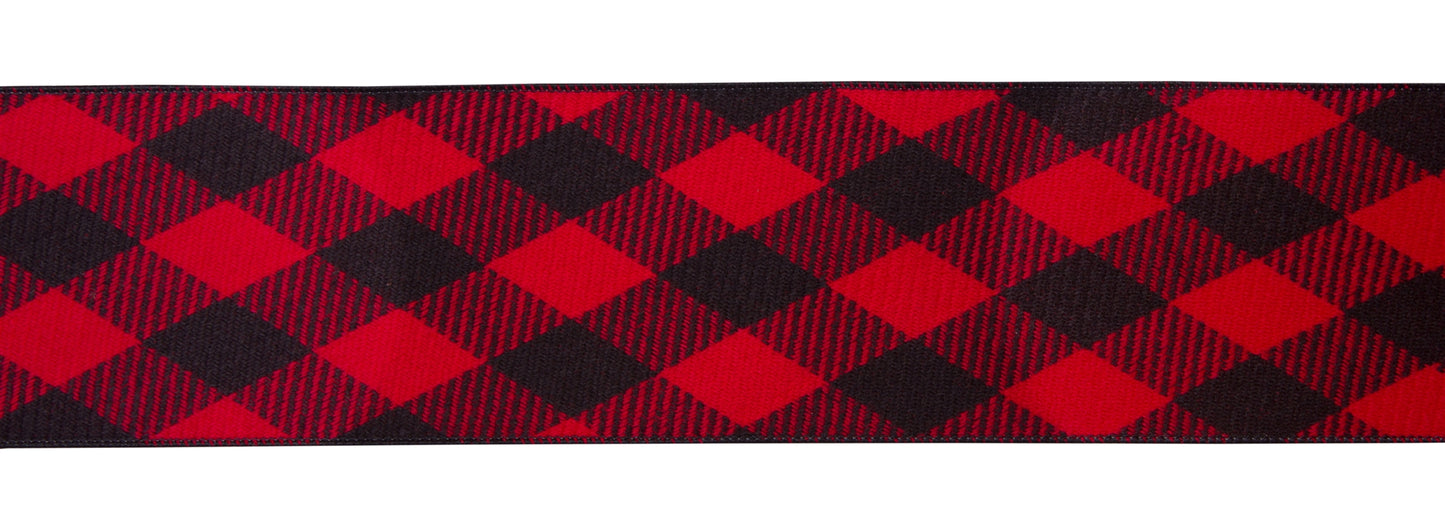 Plaid Holiday Ribbon (Set of 2)