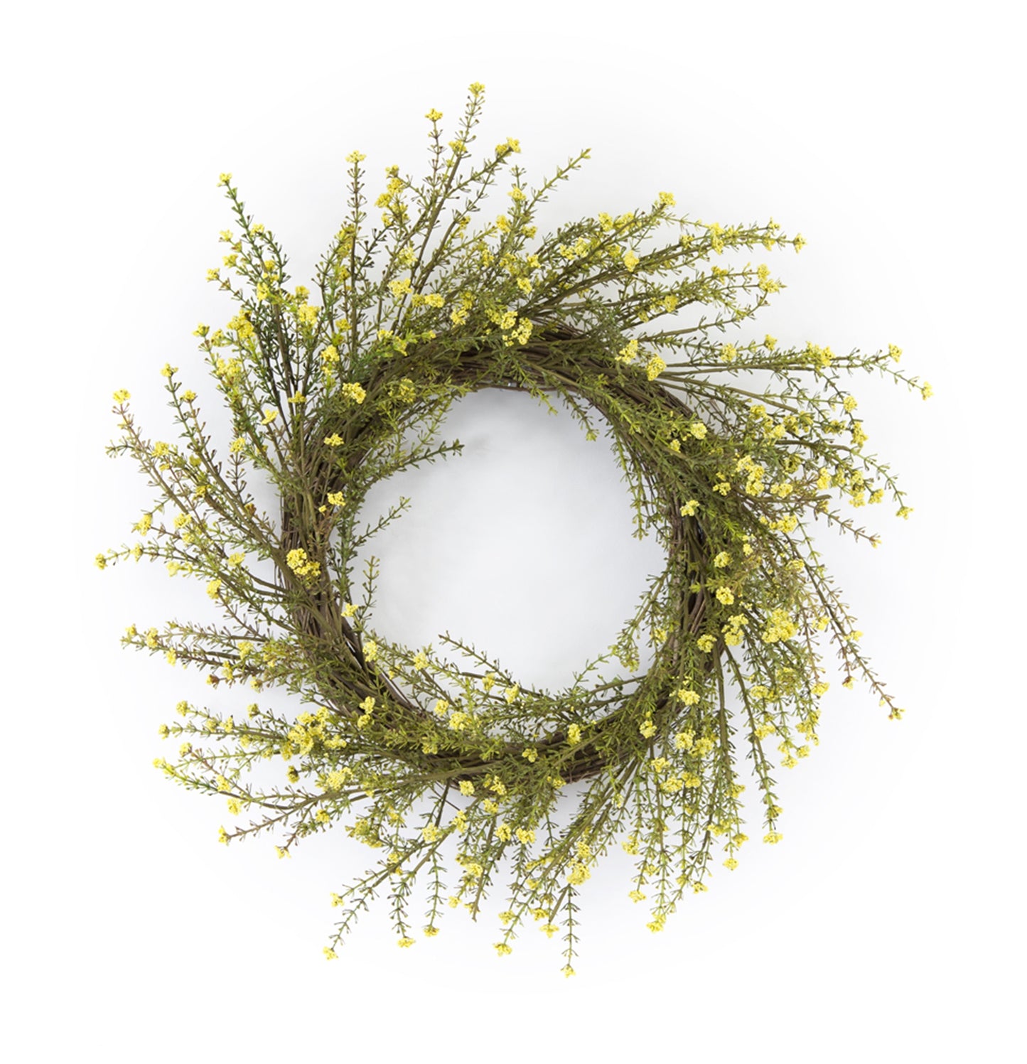 Mini Daisy Floral Wreath 18"D