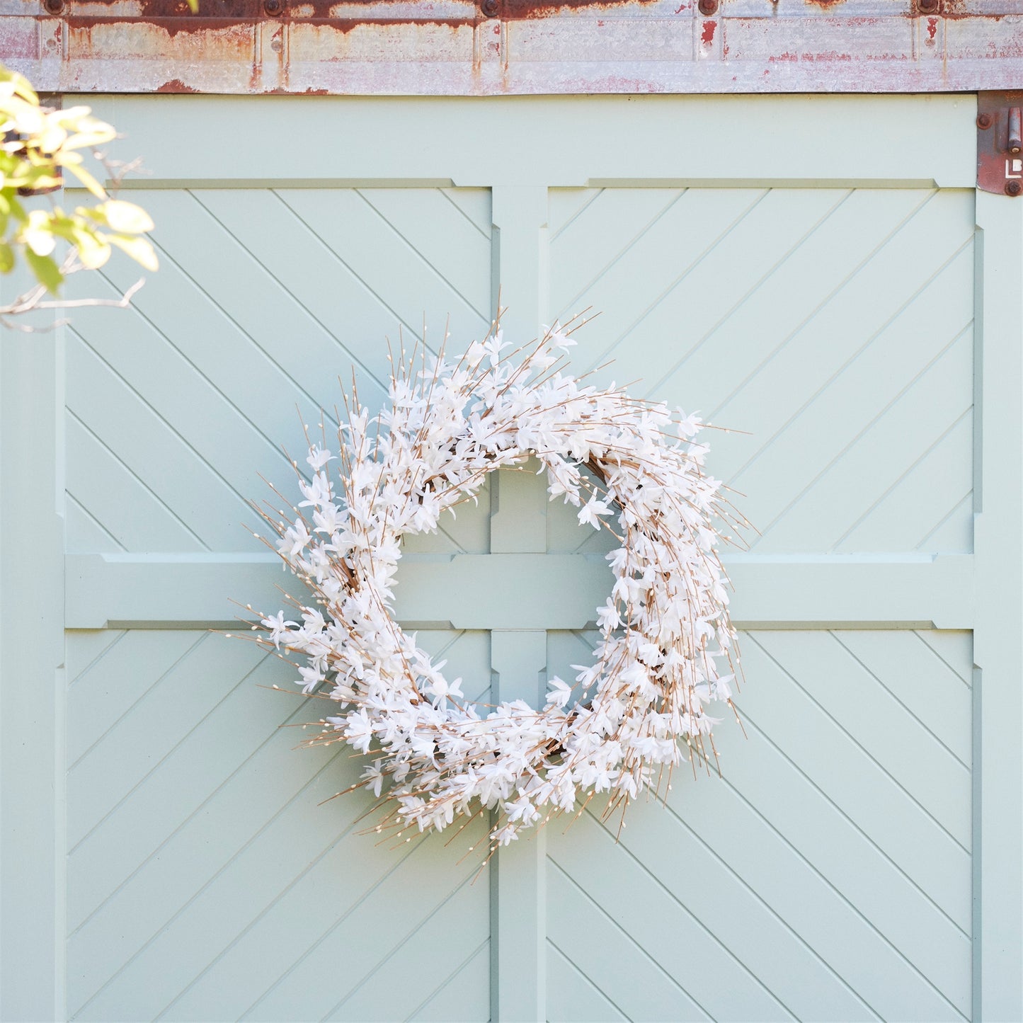 Blossom Floral Wreath 25"D