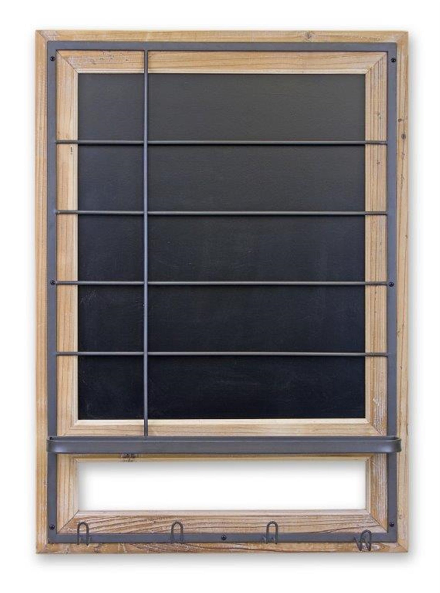 Weekly Calendar Blackboard w/ Hooks 34.25"H