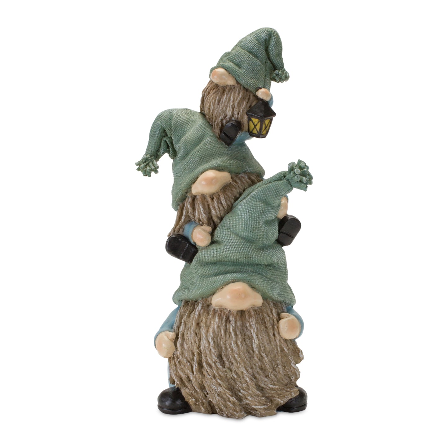 Stone Garden Gnome Stacking Figurine (Set of 2)