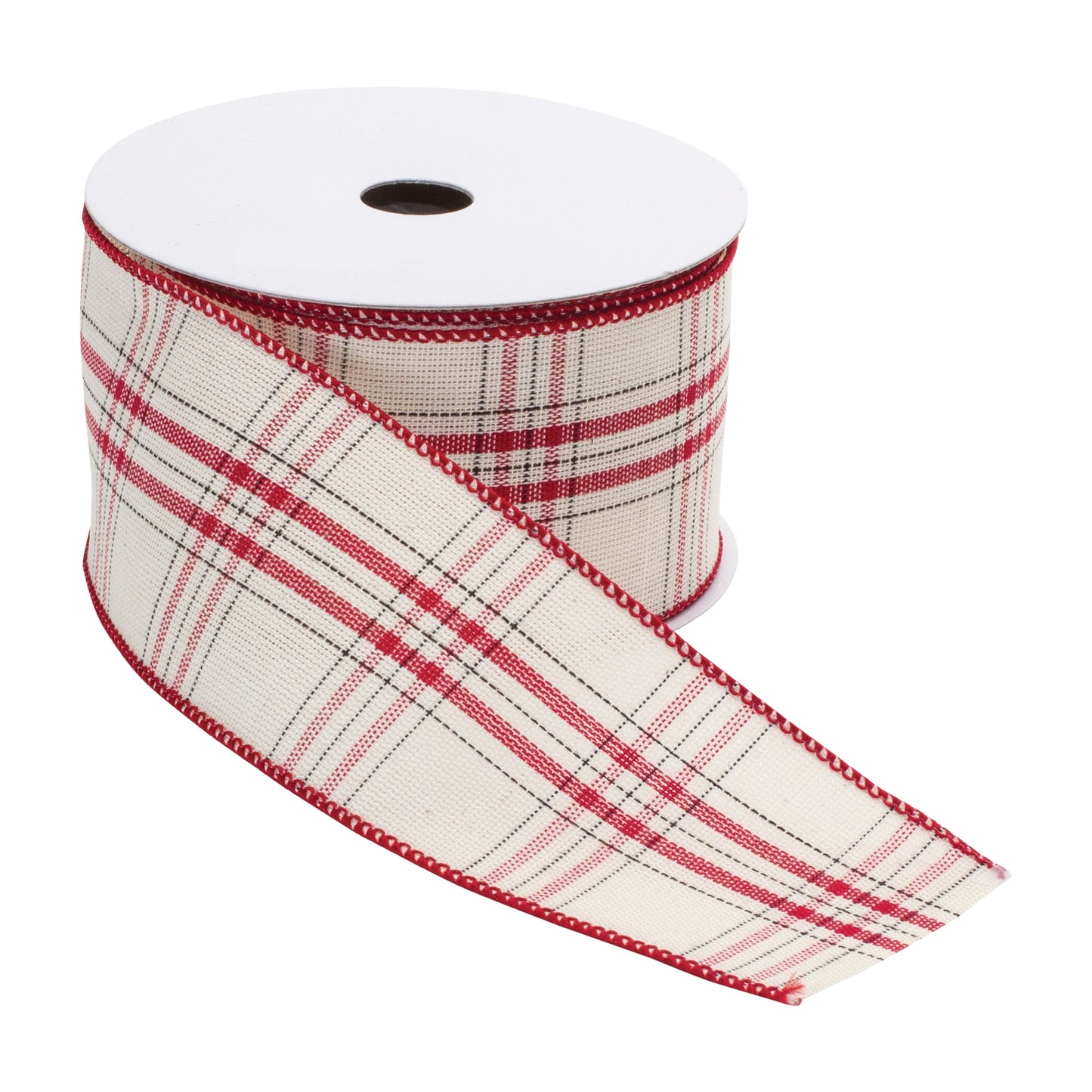 Plaid Cotton Ribbon (Set of 2)