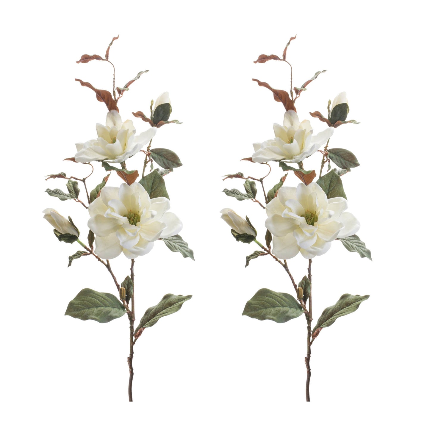 Magnolia Floral Spray (Set of 2)