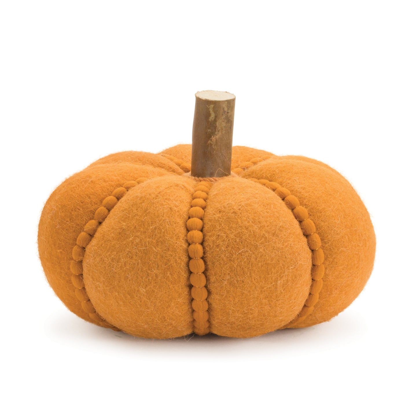 Felt Wool Pumpkin Decor (Set of 2)