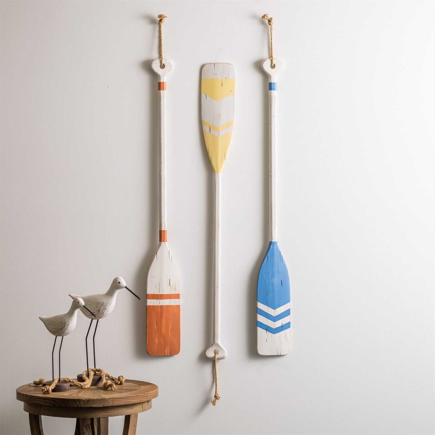 Fir Wood Oar Décor (Set of 3)