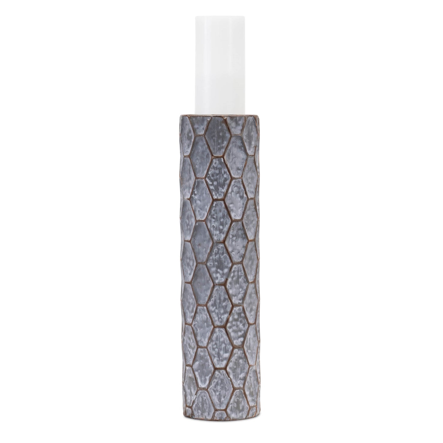Honeycomb Metal Candle Holder (Set of 2)