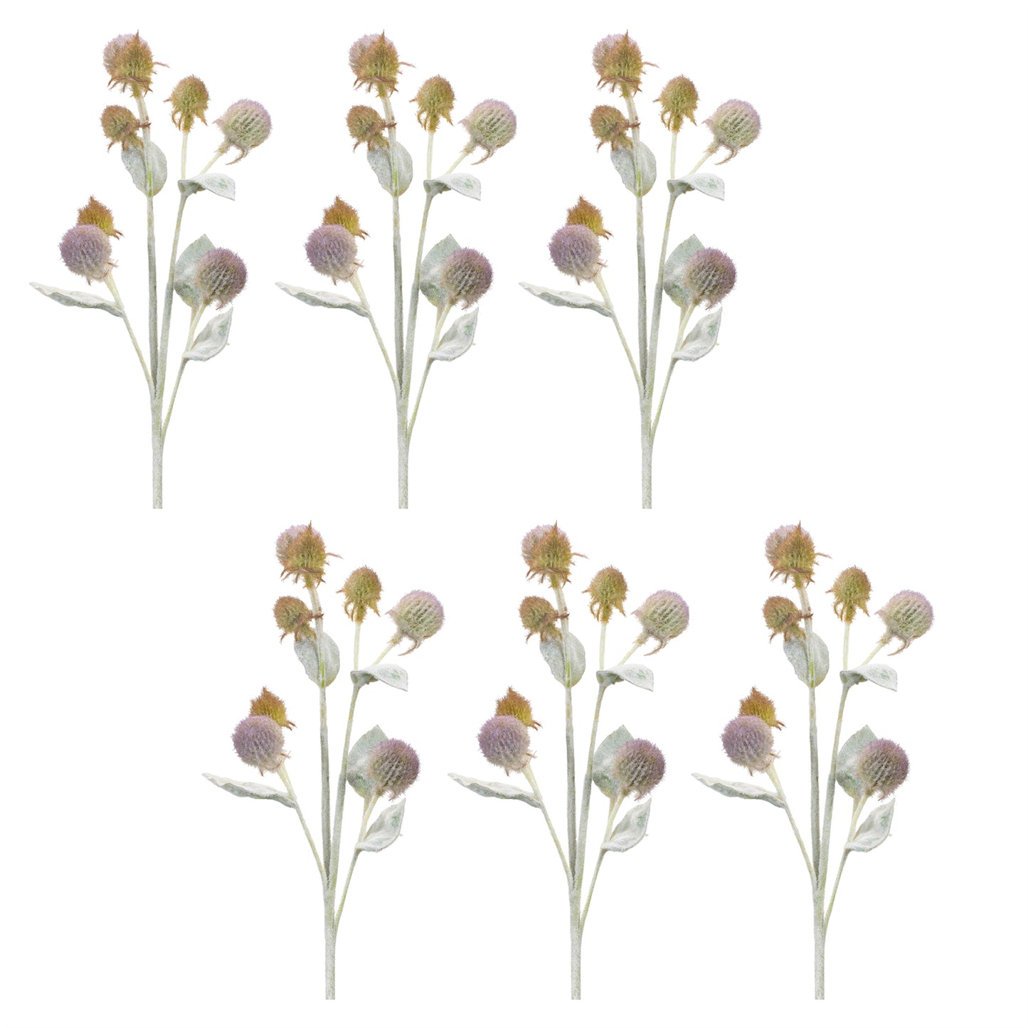 Thistle Foliage Spray (Set of 6)