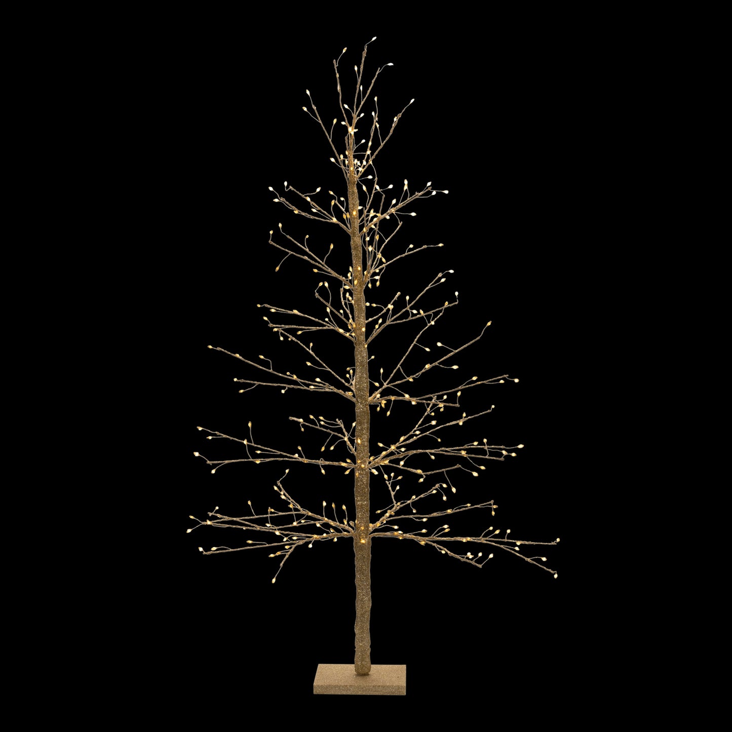 Gold LED Twig Tree 48"H