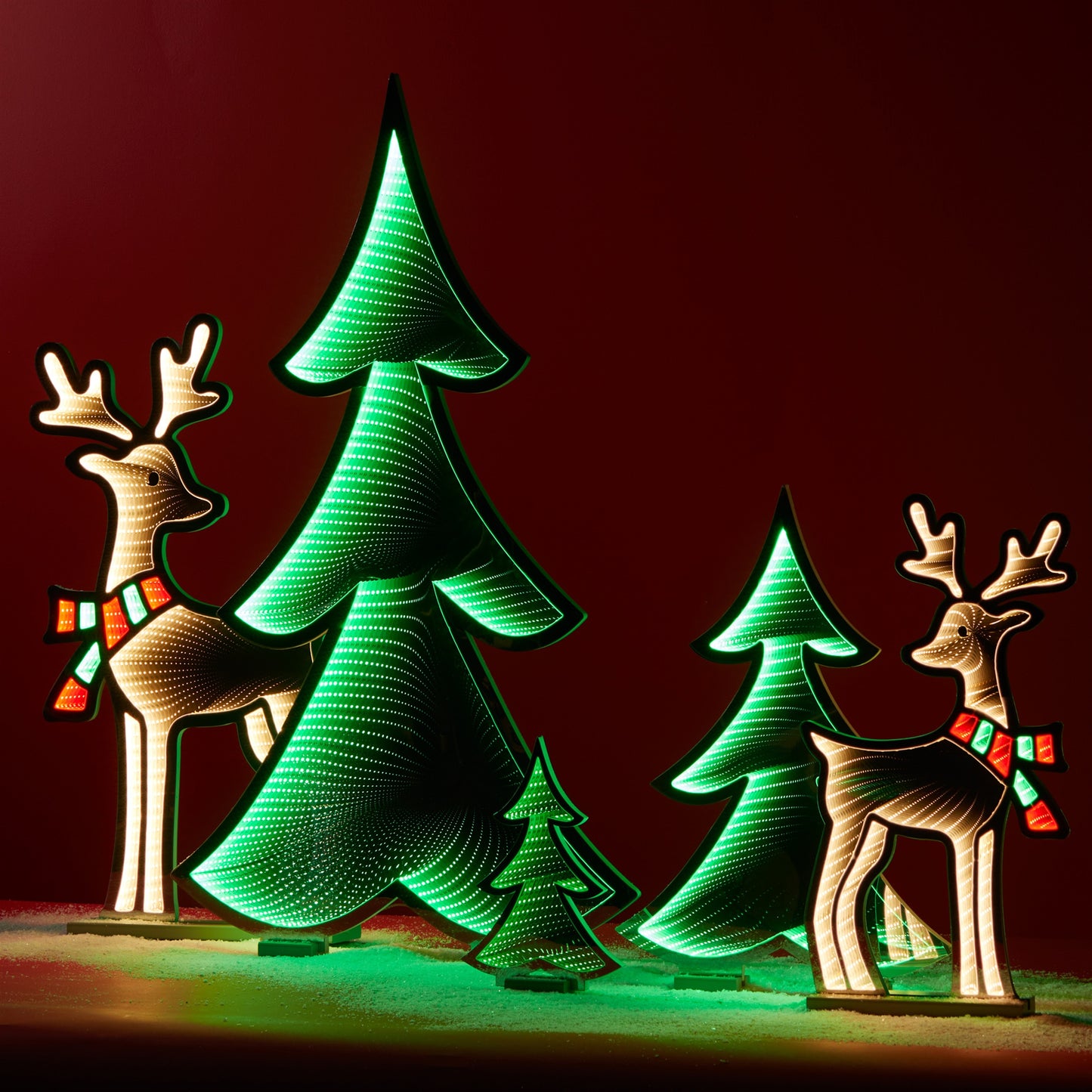 Deer with Scarf Ekkolight 23.5"H