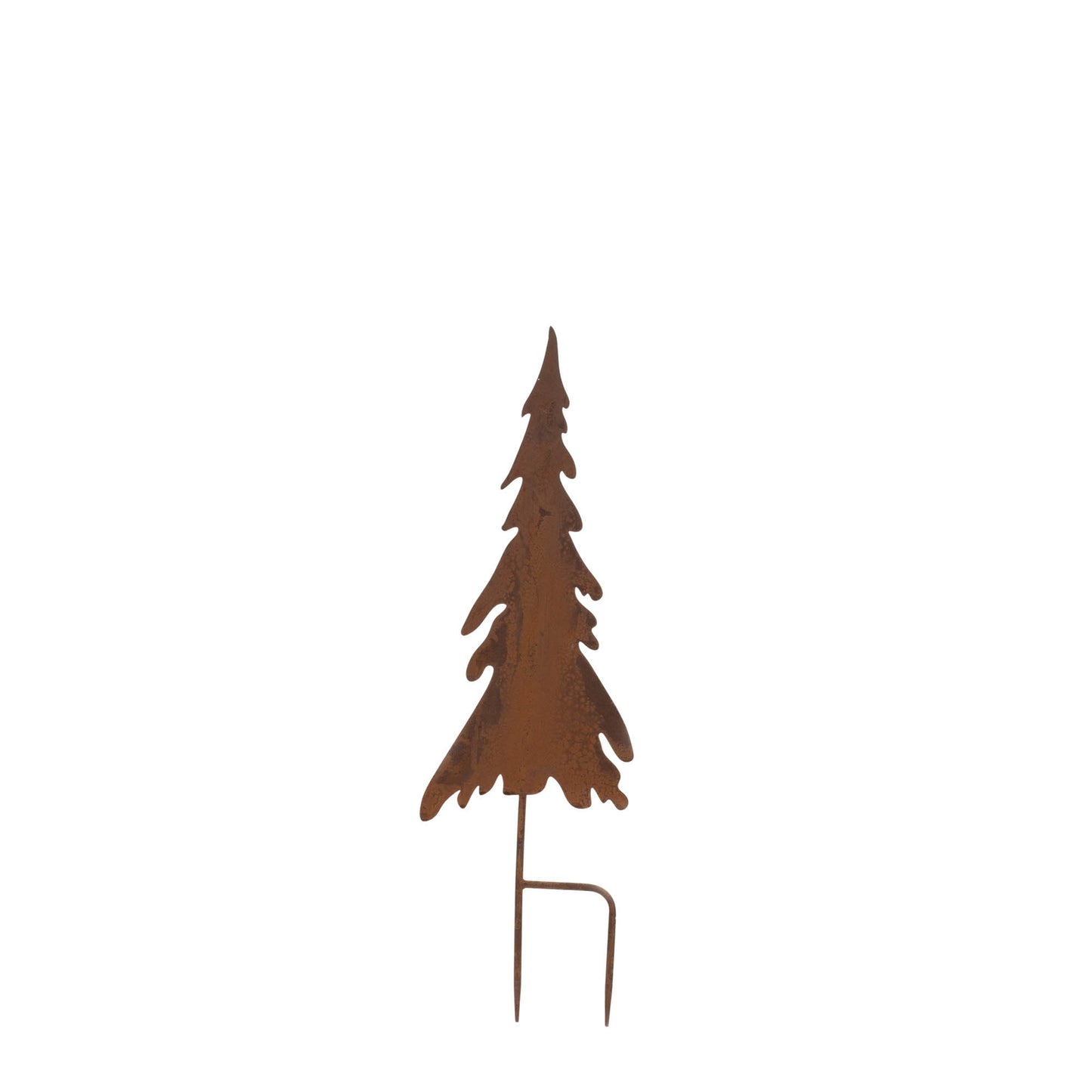 Rusted Iron Pine Tree Stake (Set of 3)