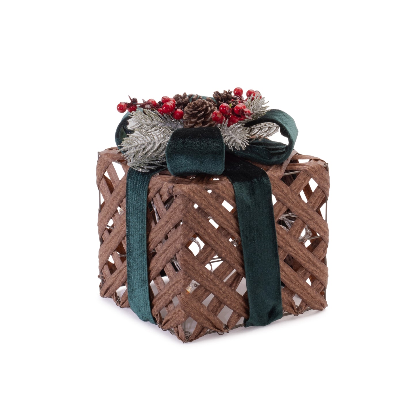 LED Woven Packages with Bow Arrangement (Set of 3)