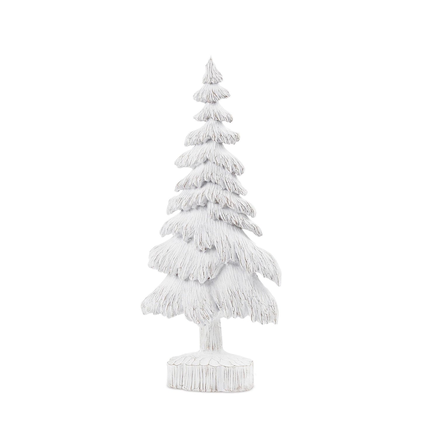 White Washed Pine Tree (Set of 2)