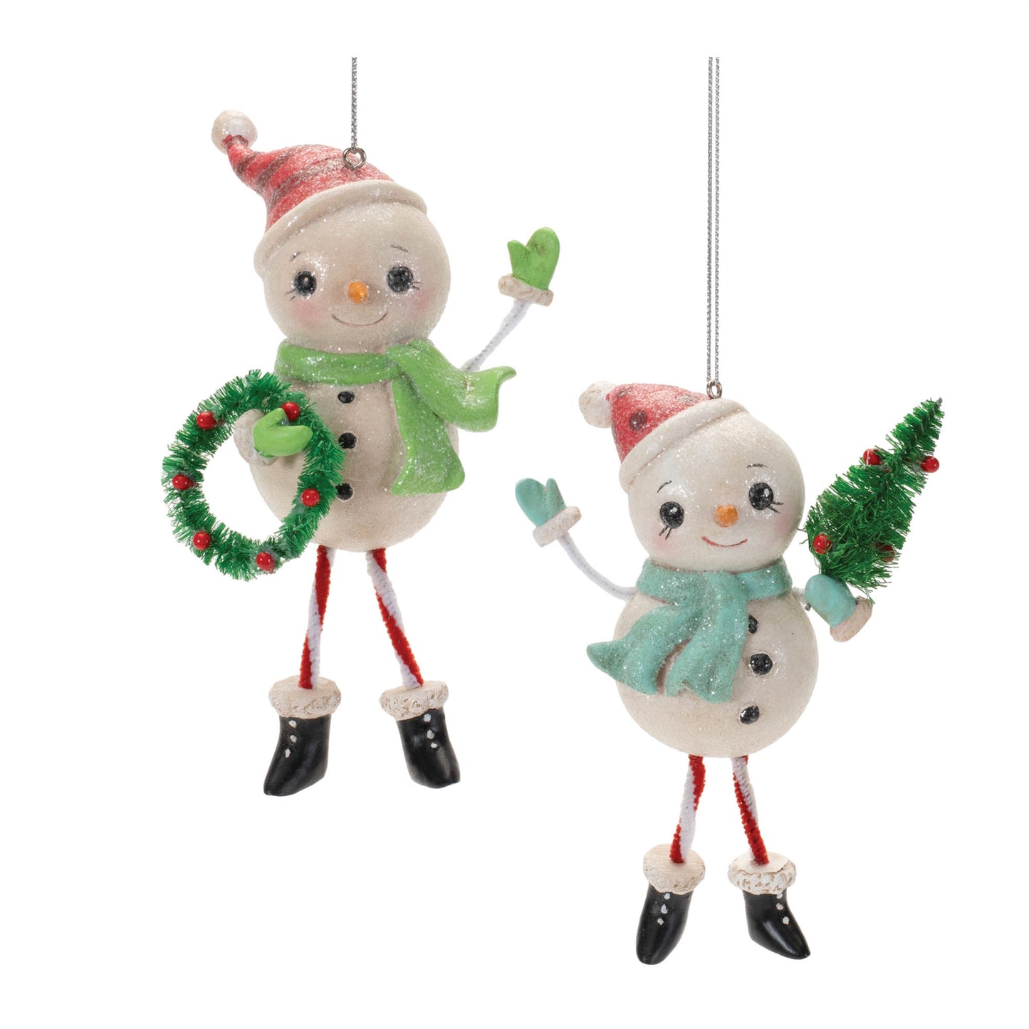 Nostalgic Snowman Ornament (Set of 12)