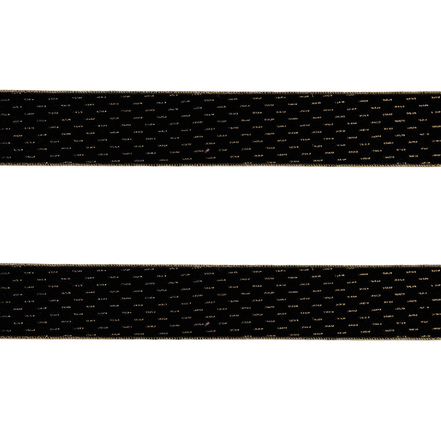 Black Wired Ribbon (Set of 2)