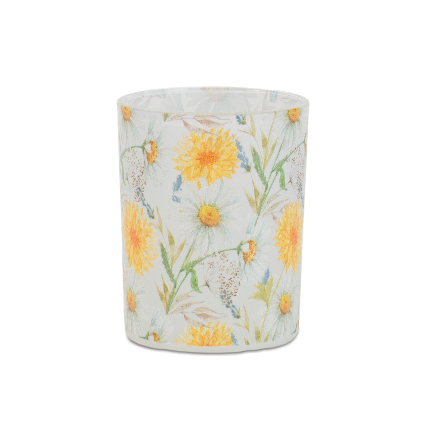 Floral Print Votive Candle Holder (Set of 2)
