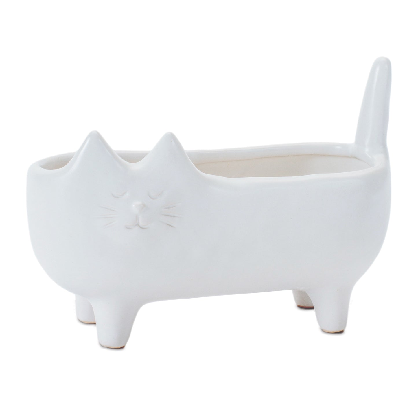 Ceramic Cat Planter (Set of 2)