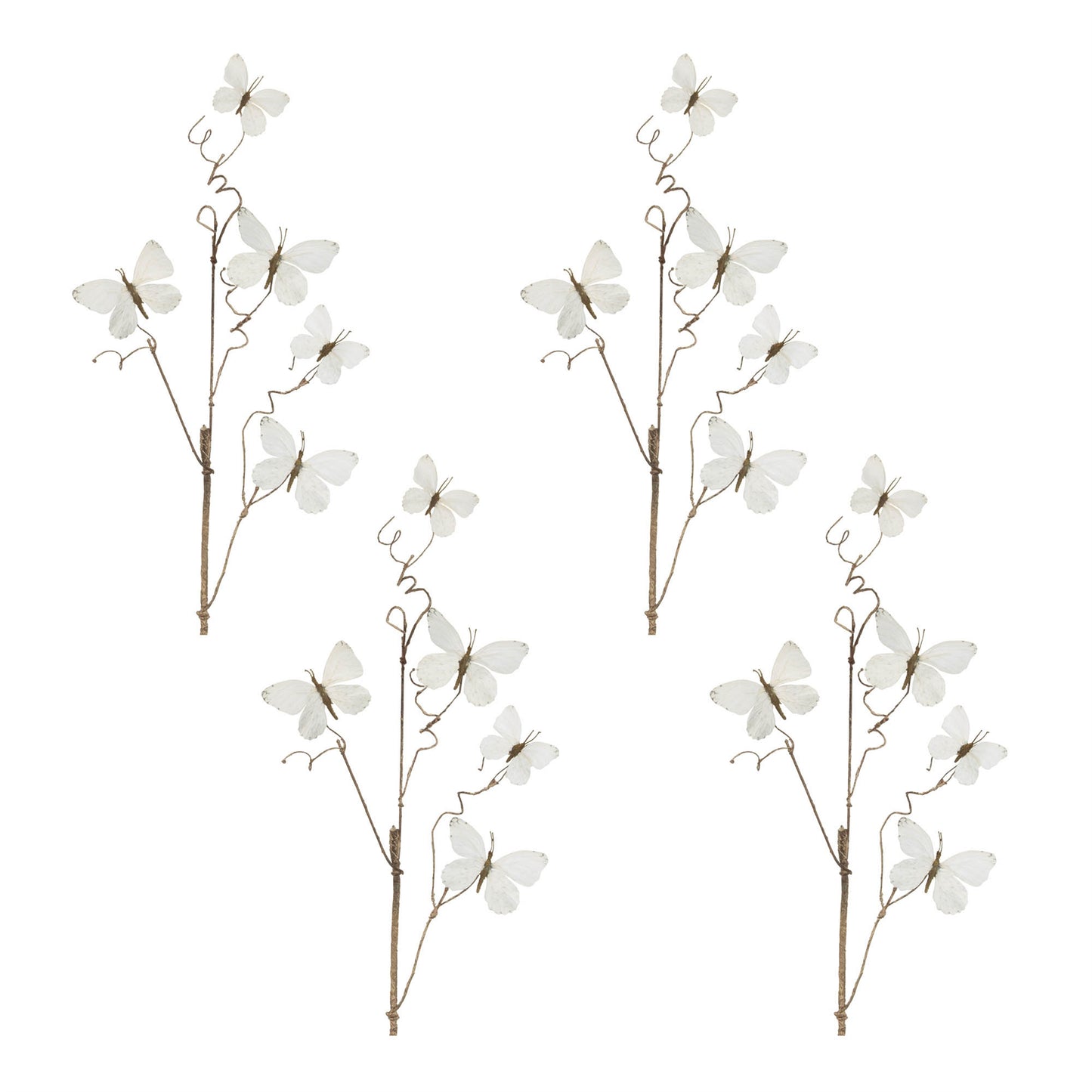 Butterfly Twig Spray (Set of 4)