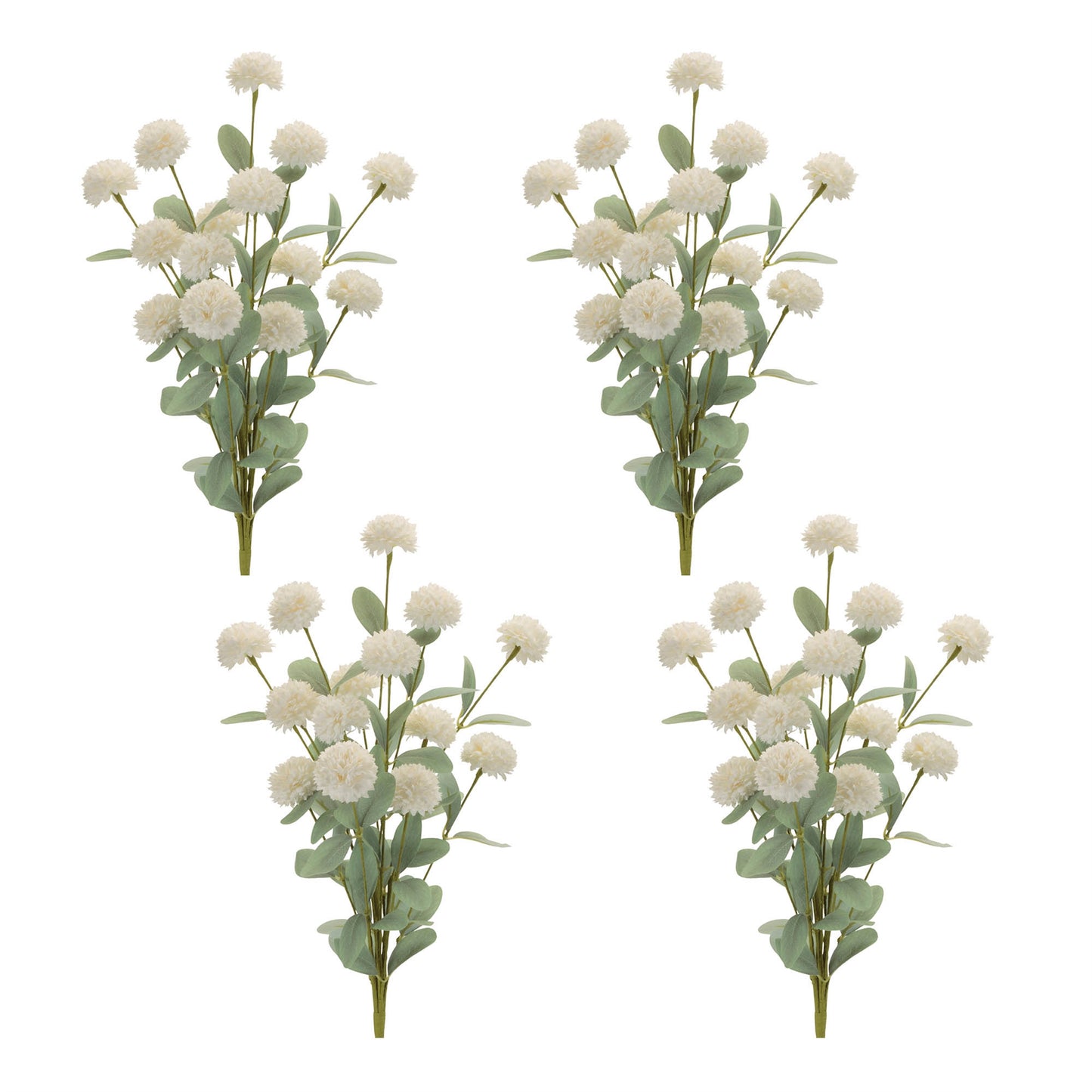 Mini Mum Floral Bush (Set of 4)