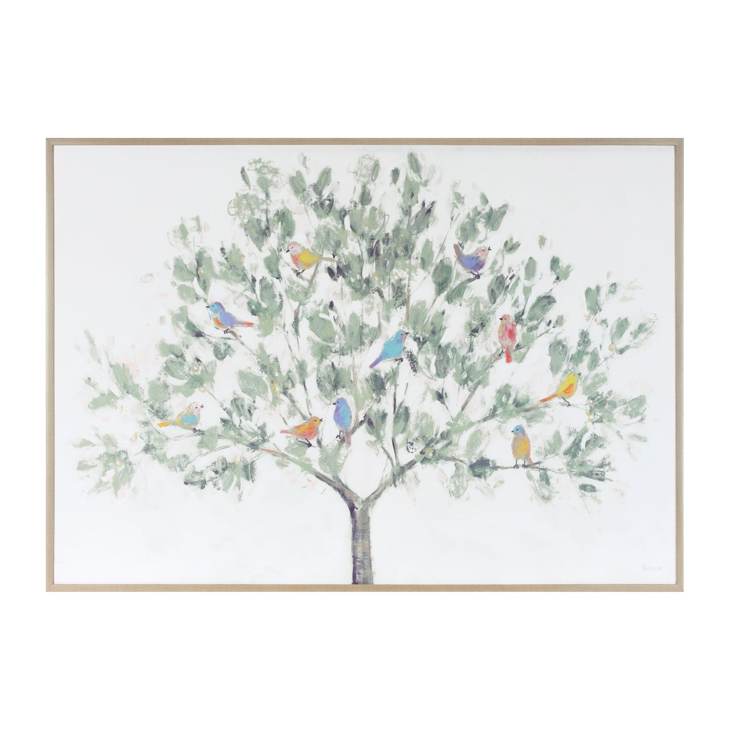 Birds in Tree Print