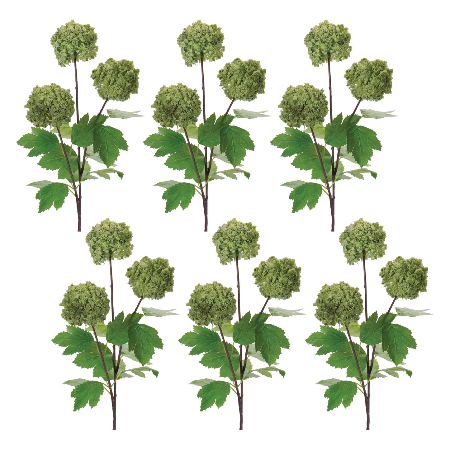 Snowball Floral Spray (Set of 6)