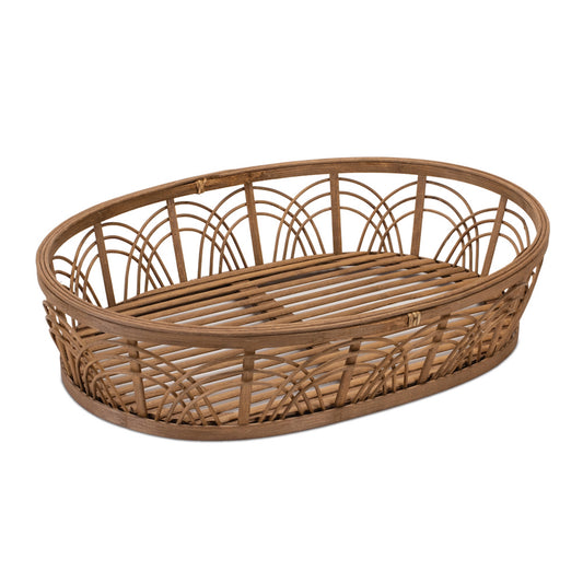 Natral Wooden Tray 20"L