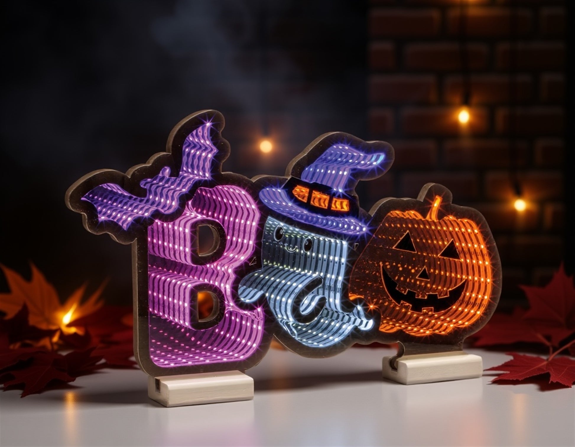 Halloween Boo Ekkolight 17"L
