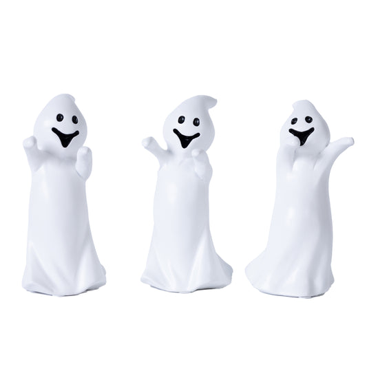 Spooky Ghost Figurine (Set of 3)