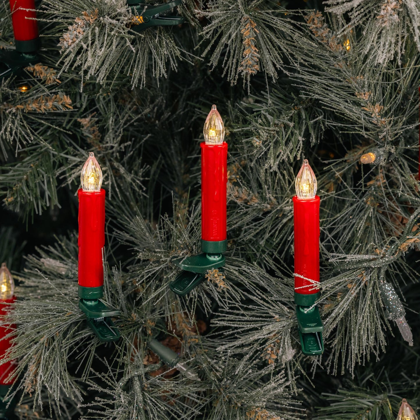 LED Clip on Taper Candle with Remote (Set of 24)
