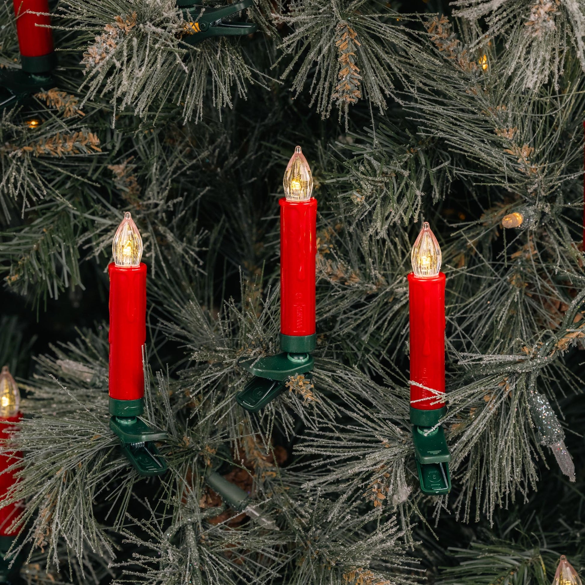 LED Clip on Taper Candle with Remote (Set of 24)