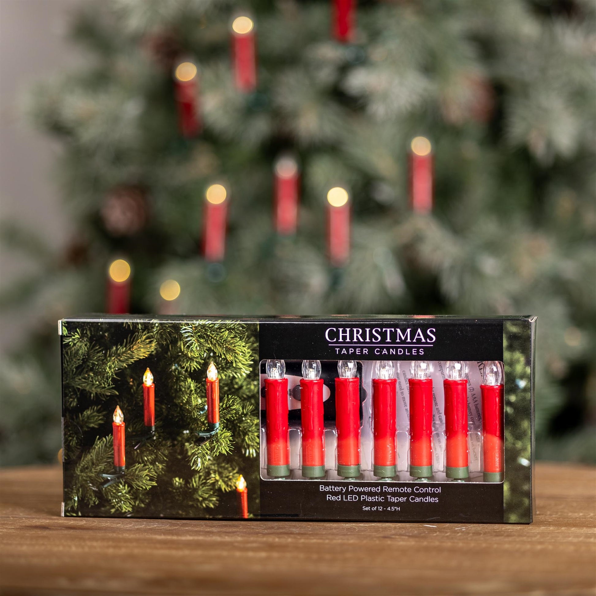 LED Clip on Taper Candle with Remote (Set of 24)