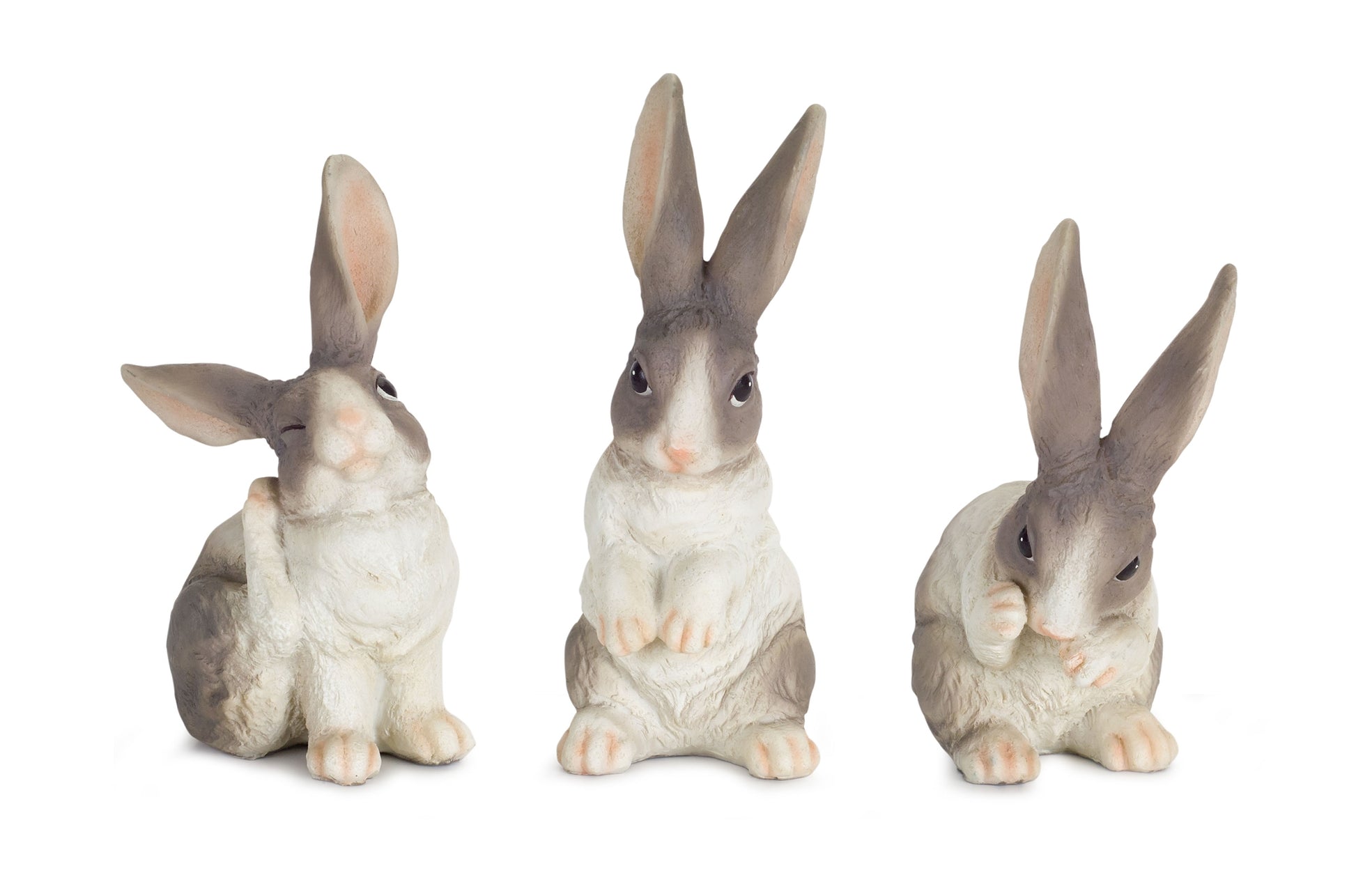Long Ear Rabbit Figurine (Set of 6)