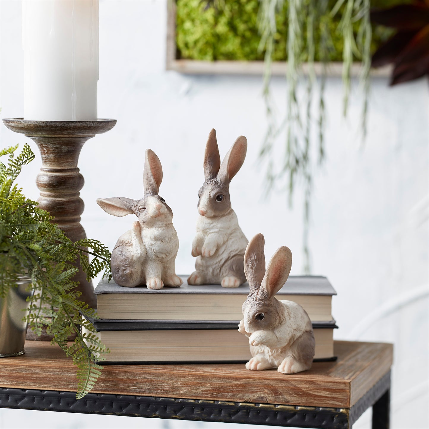 Long Ear Rabbit Figurine (Set of 6)