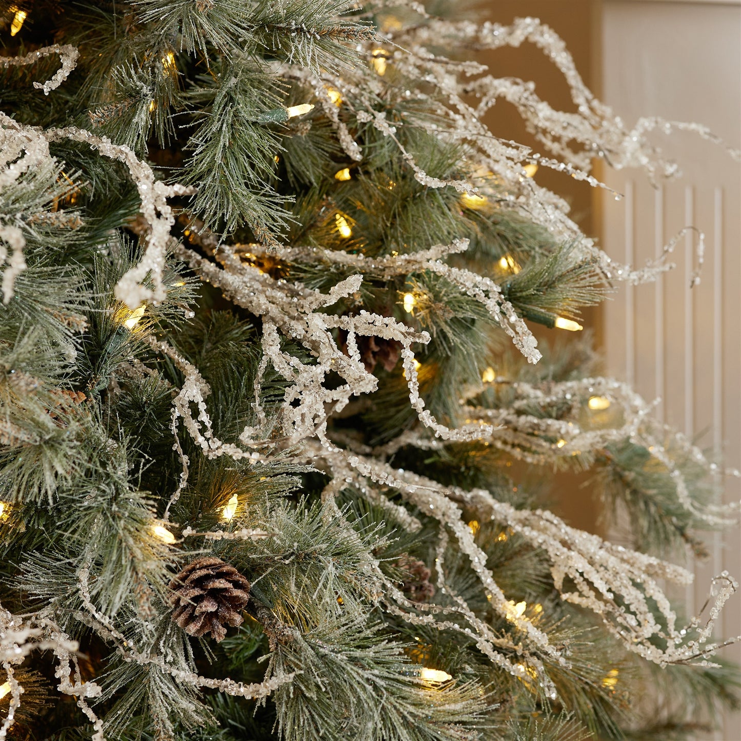 Silver Twig Branch (Set of 6)