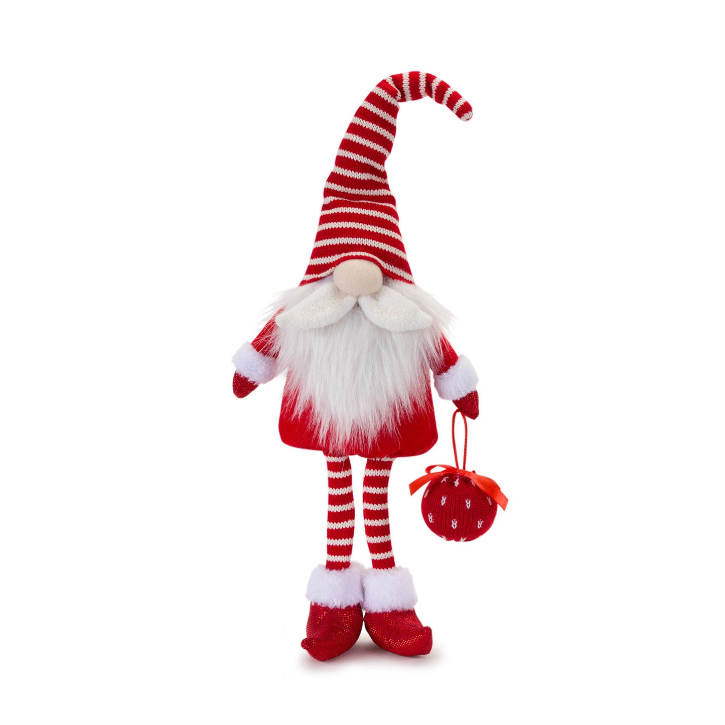Plush Standing Holiday Elf Gnome Decor (Set of 2)