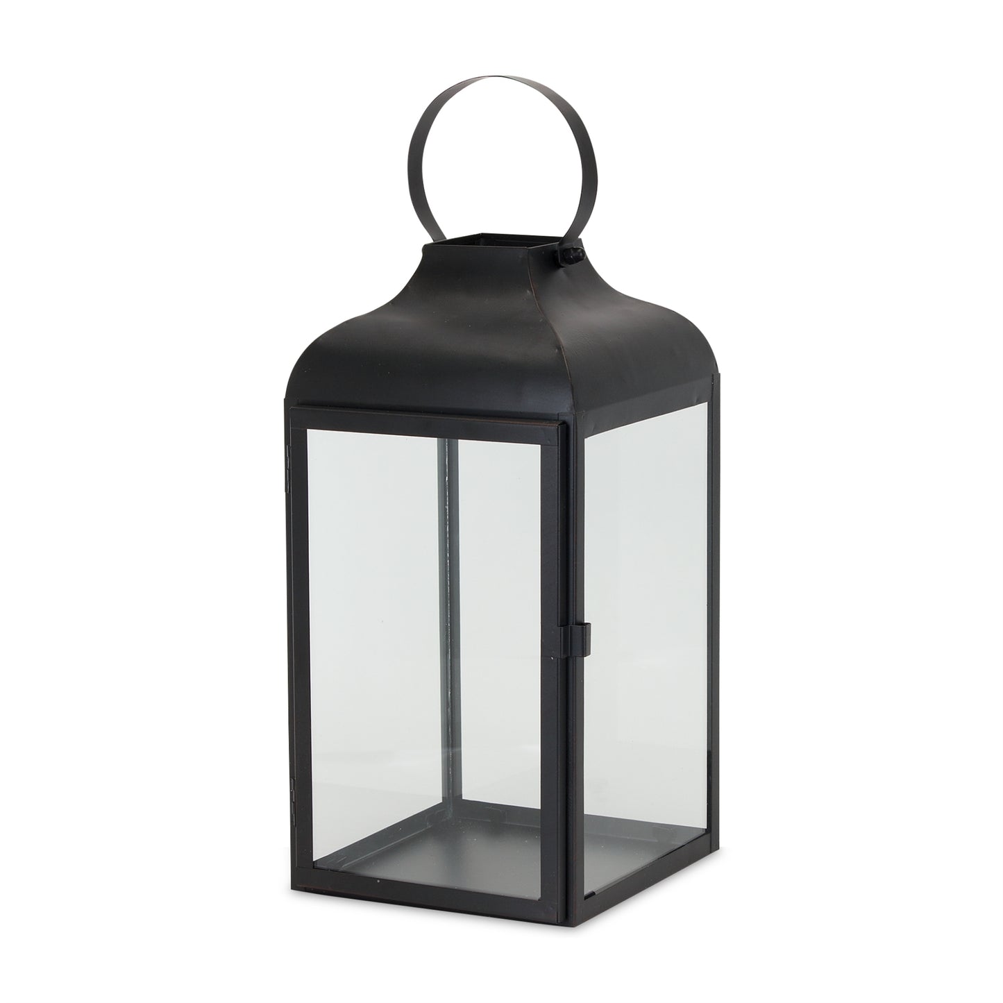 Modern Black Metal Lantern (Set of 3)