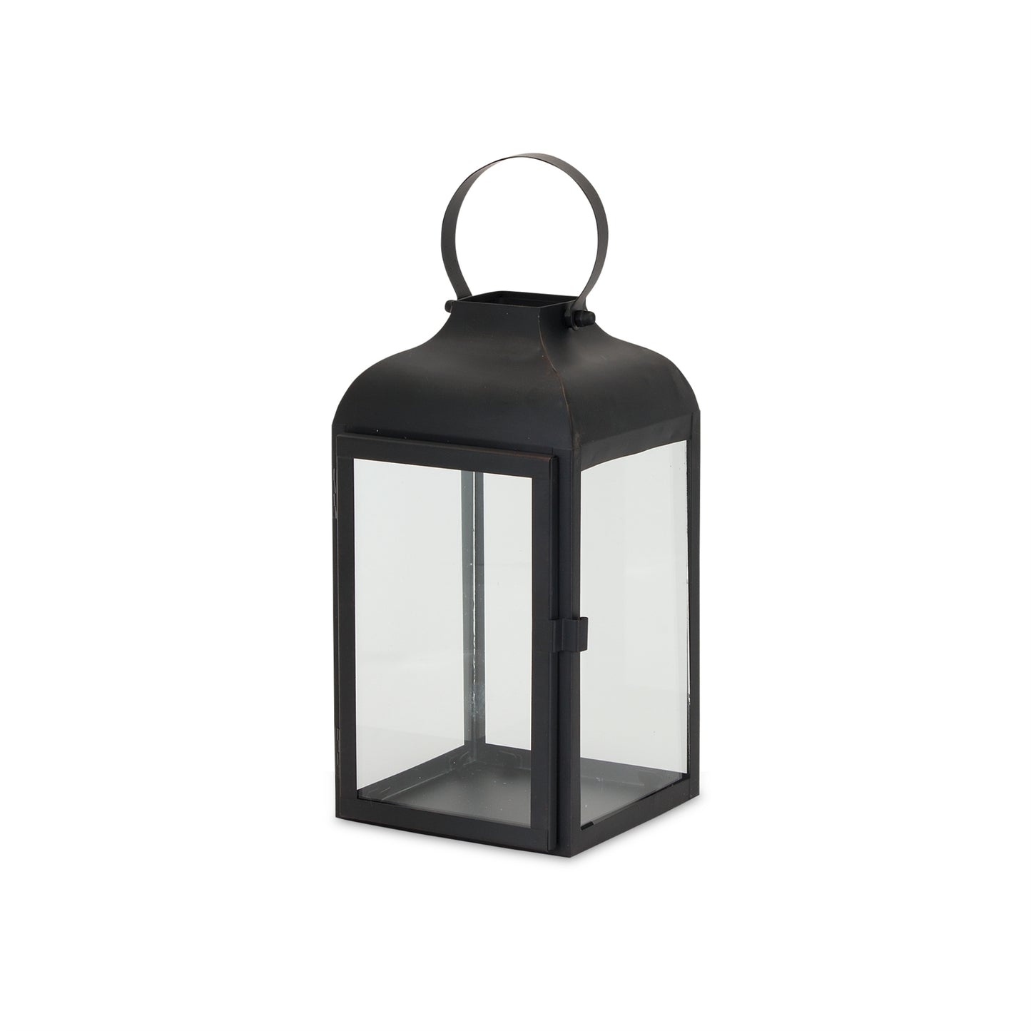 Modern Black Metal Lantern (Set of 3)