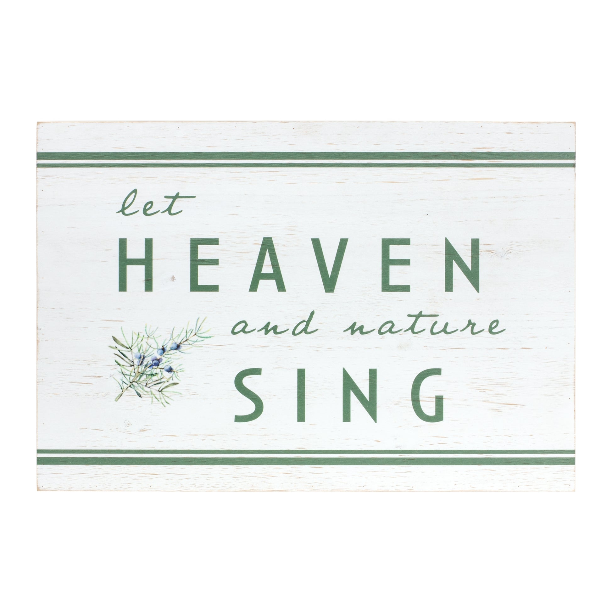 Rustic Wood Christmas Sentiment Sign 20"L