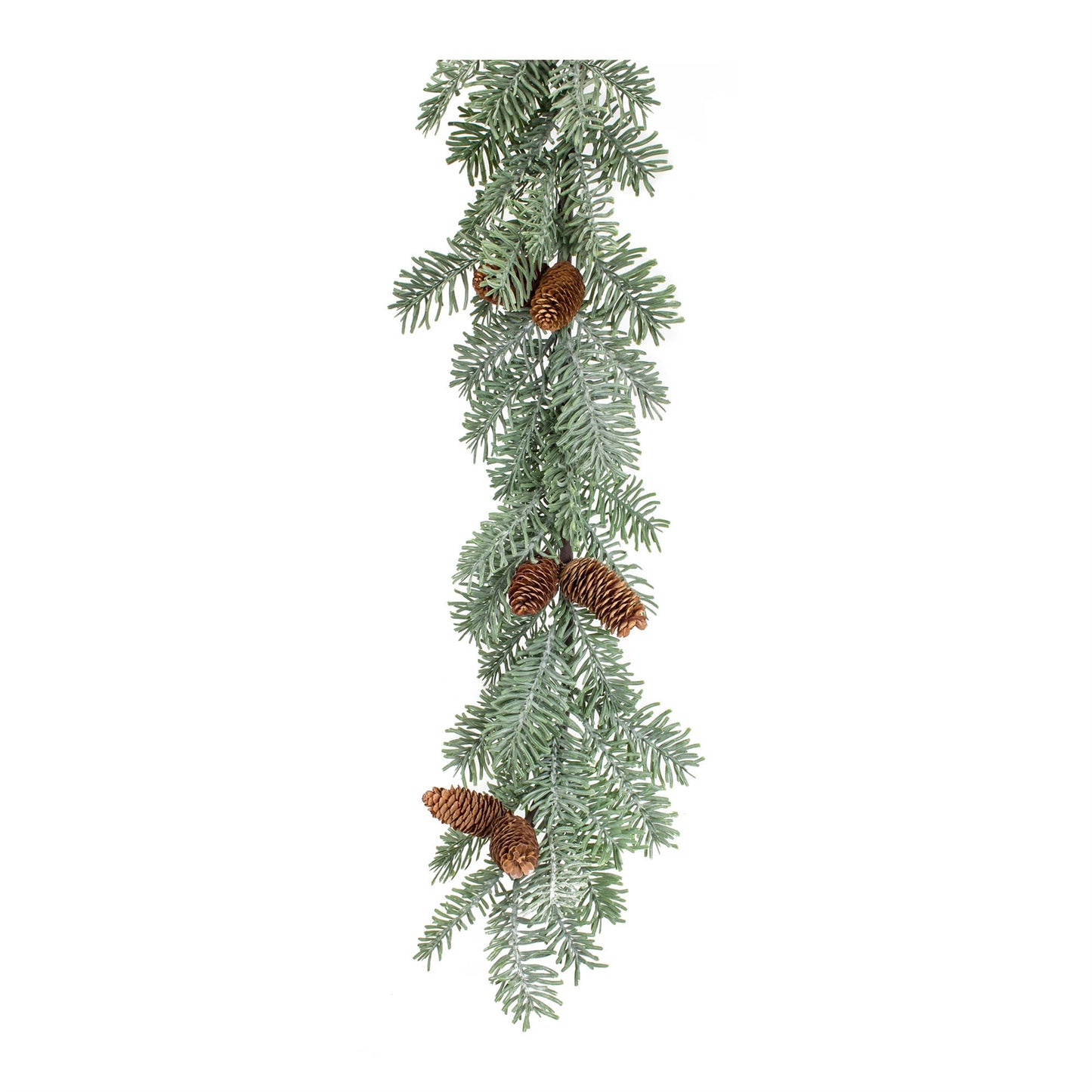 Winter Pine Garland with Pinecone Accents (Set of 2)
