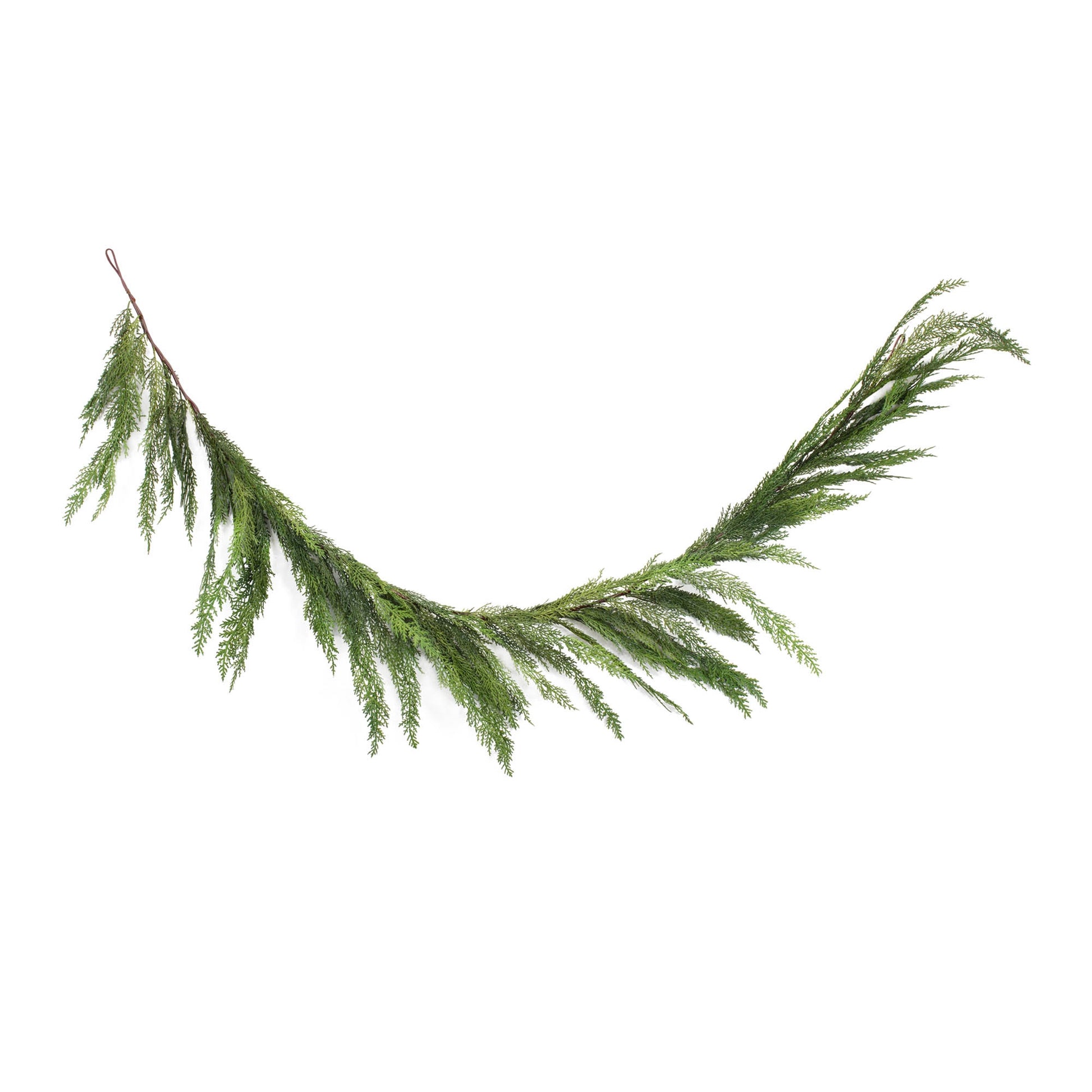 Winter Cedar Foliage Garland (Set of 2)