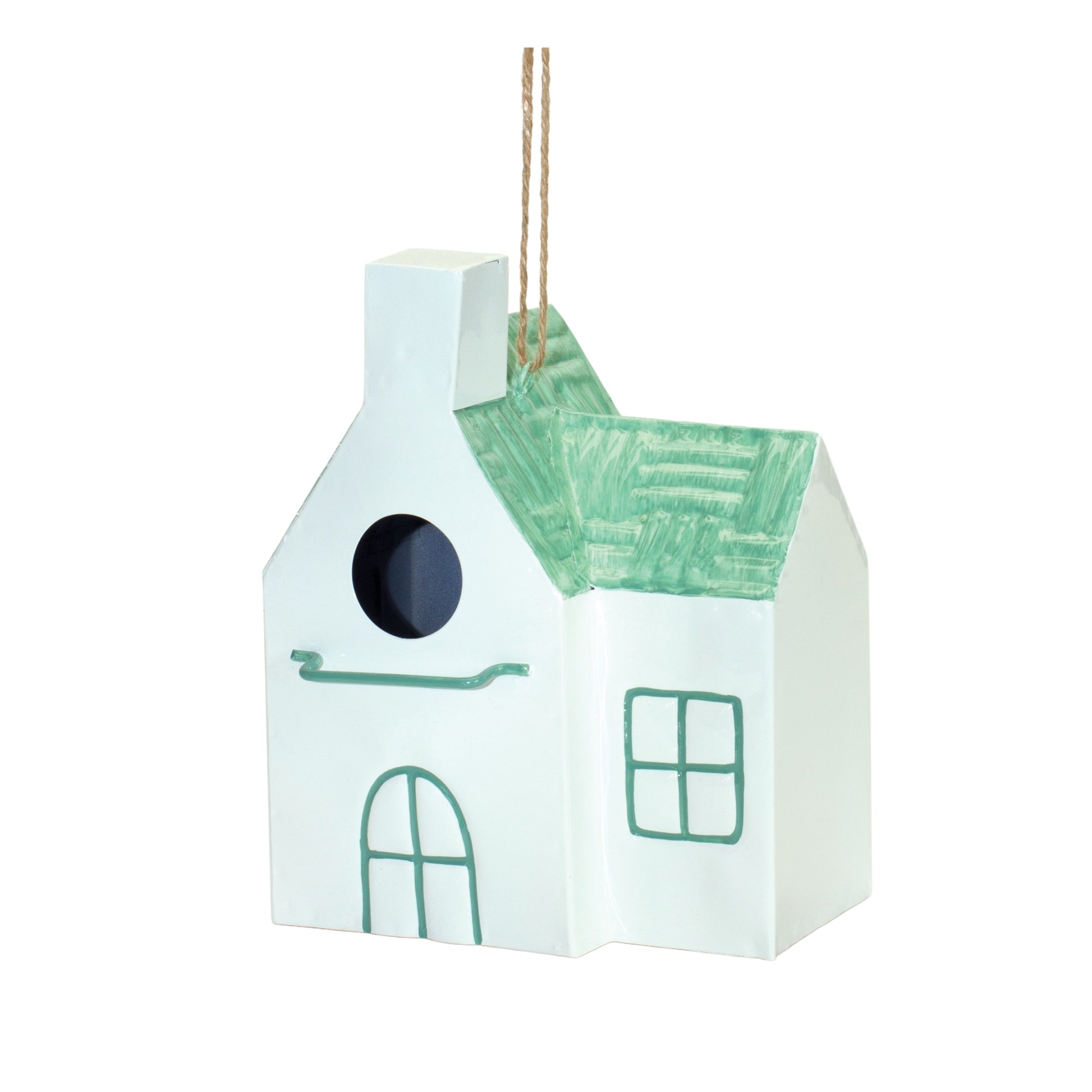 Hanging Metal Bird House Garden Decor (Set of 3)