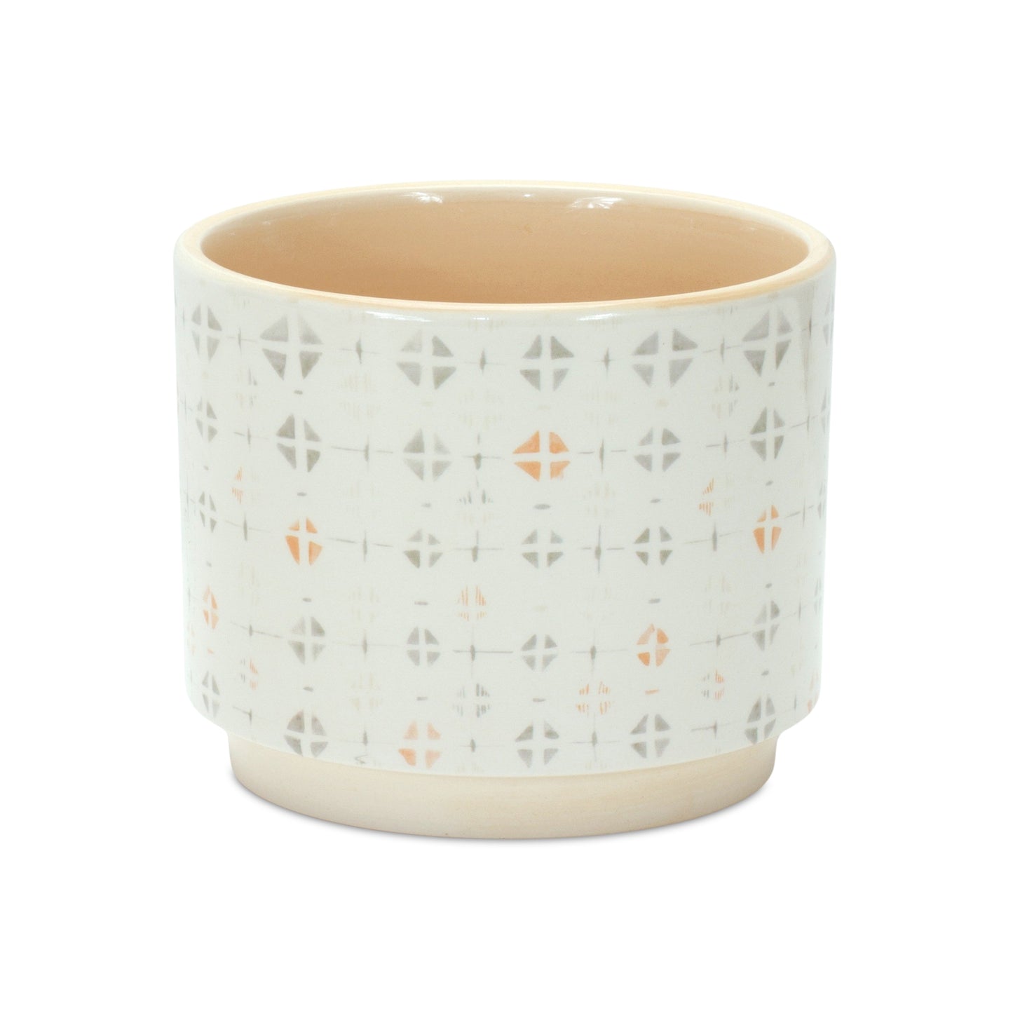Blush Patterned Stacking Pot (Set of 3)