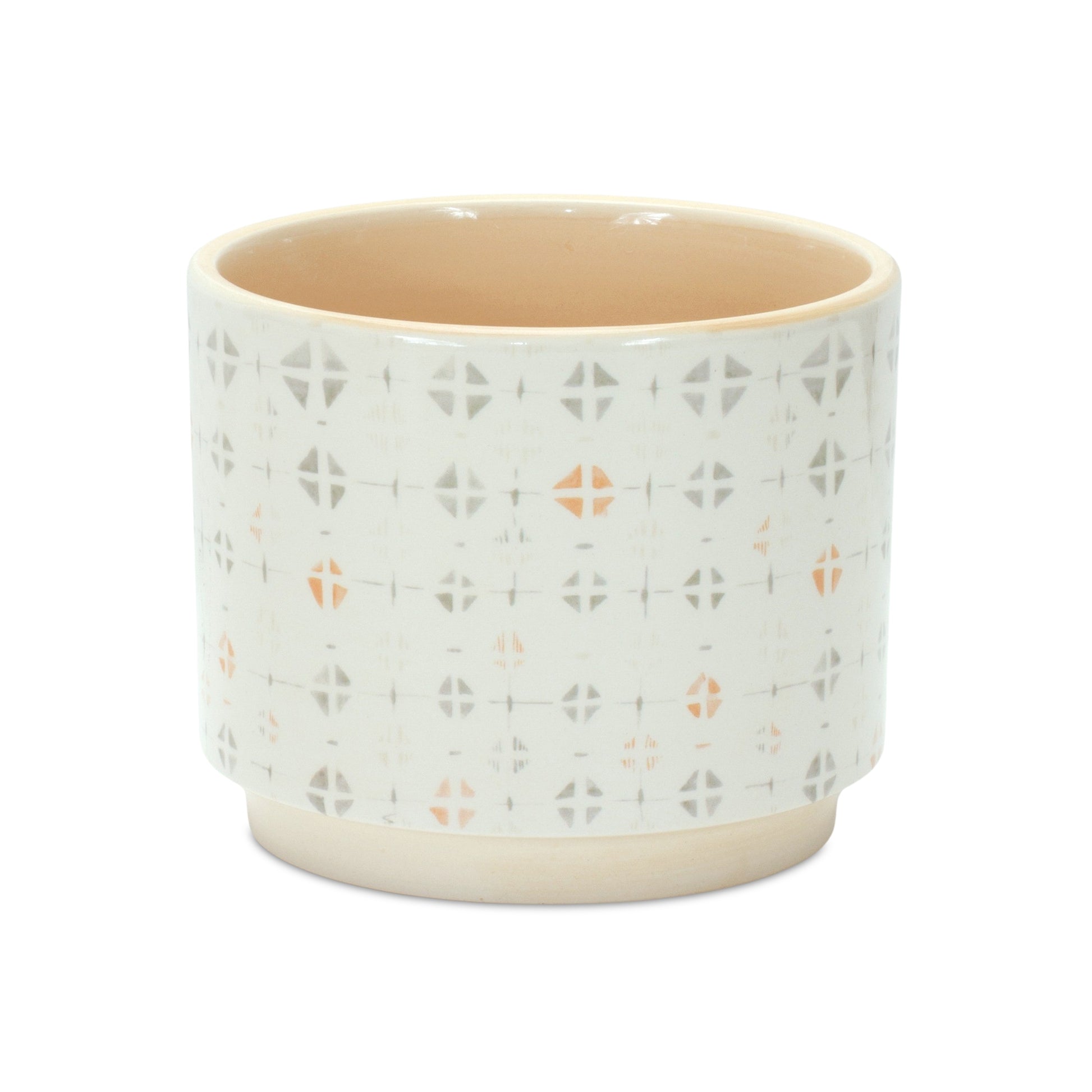Blush Patterned Stacking Pot (Set of 3)