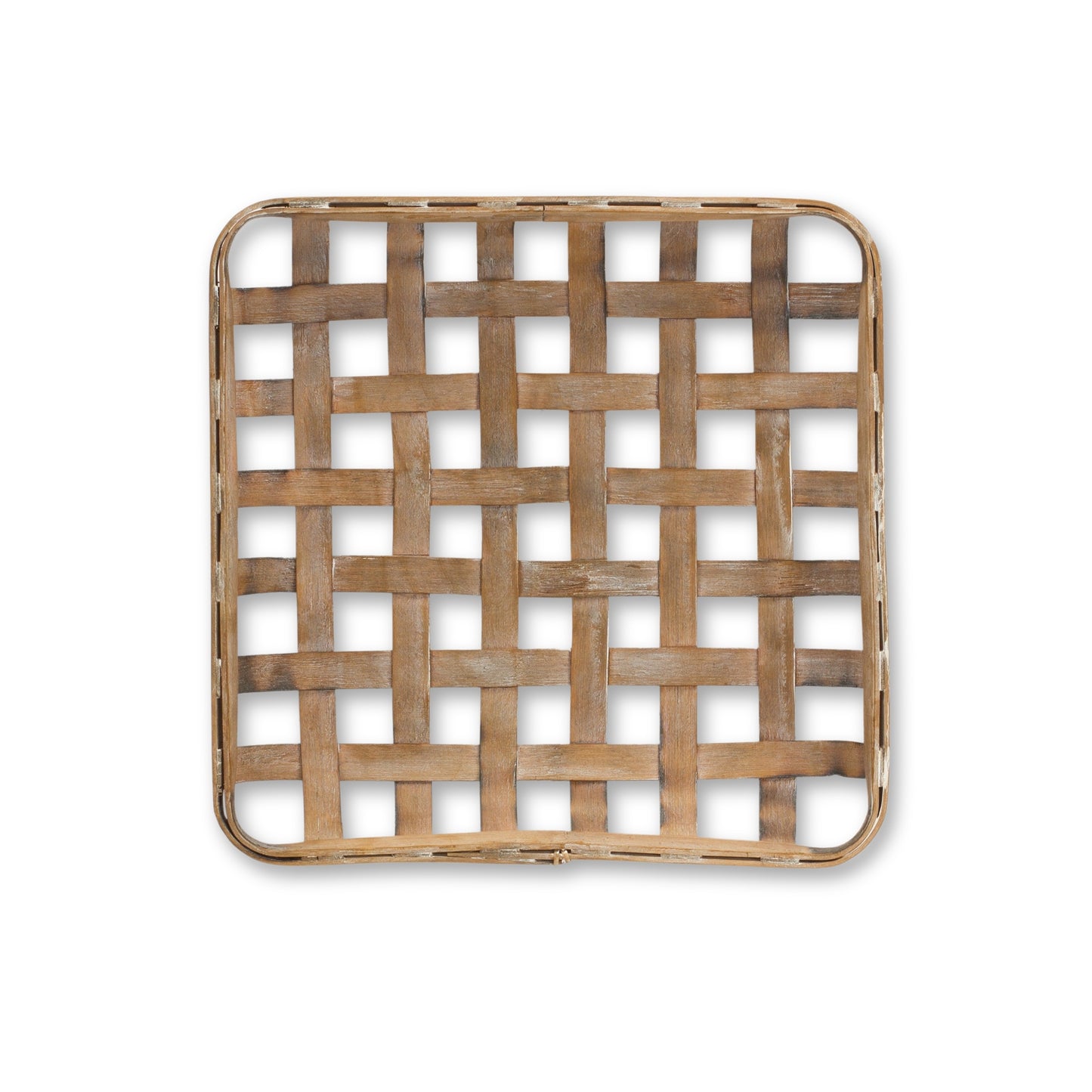 Square Bamboo Basket Tray (Set of 2)