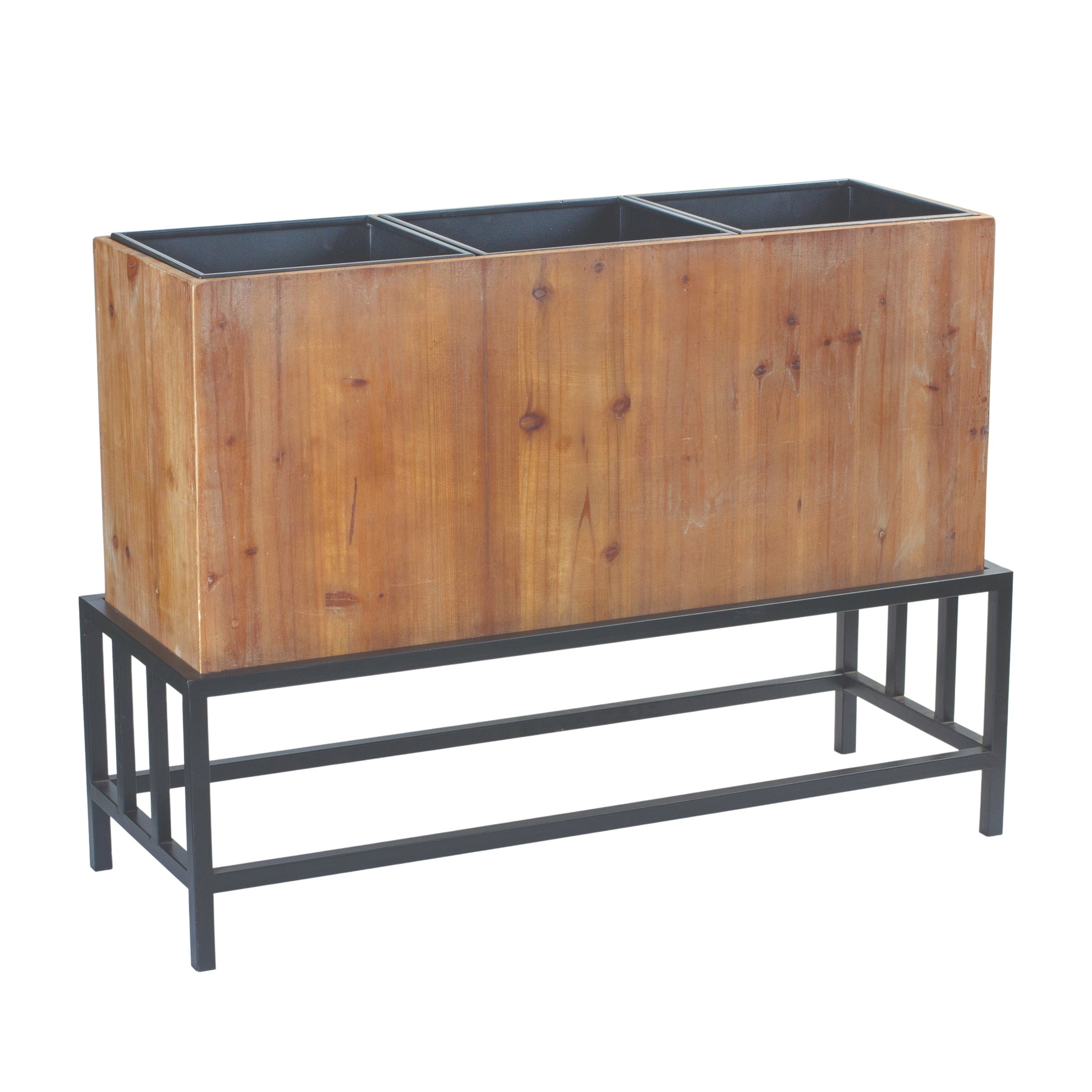 Triple Planter on Stand