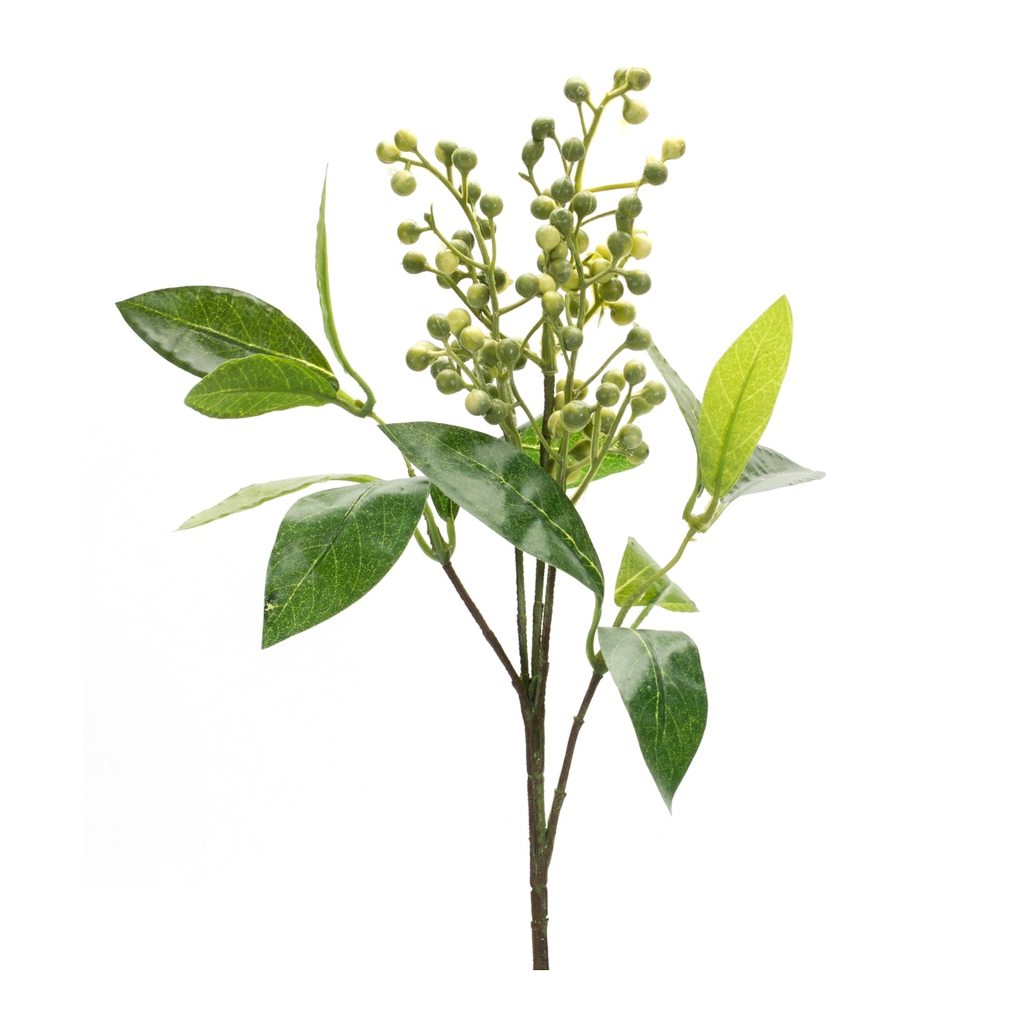 Green Berry Foliage Spray (Set of 6)