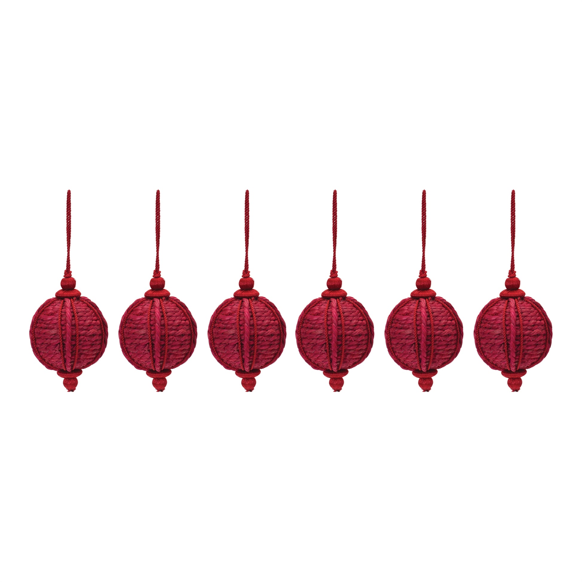 Jute Onion Ornament (Set of 6)