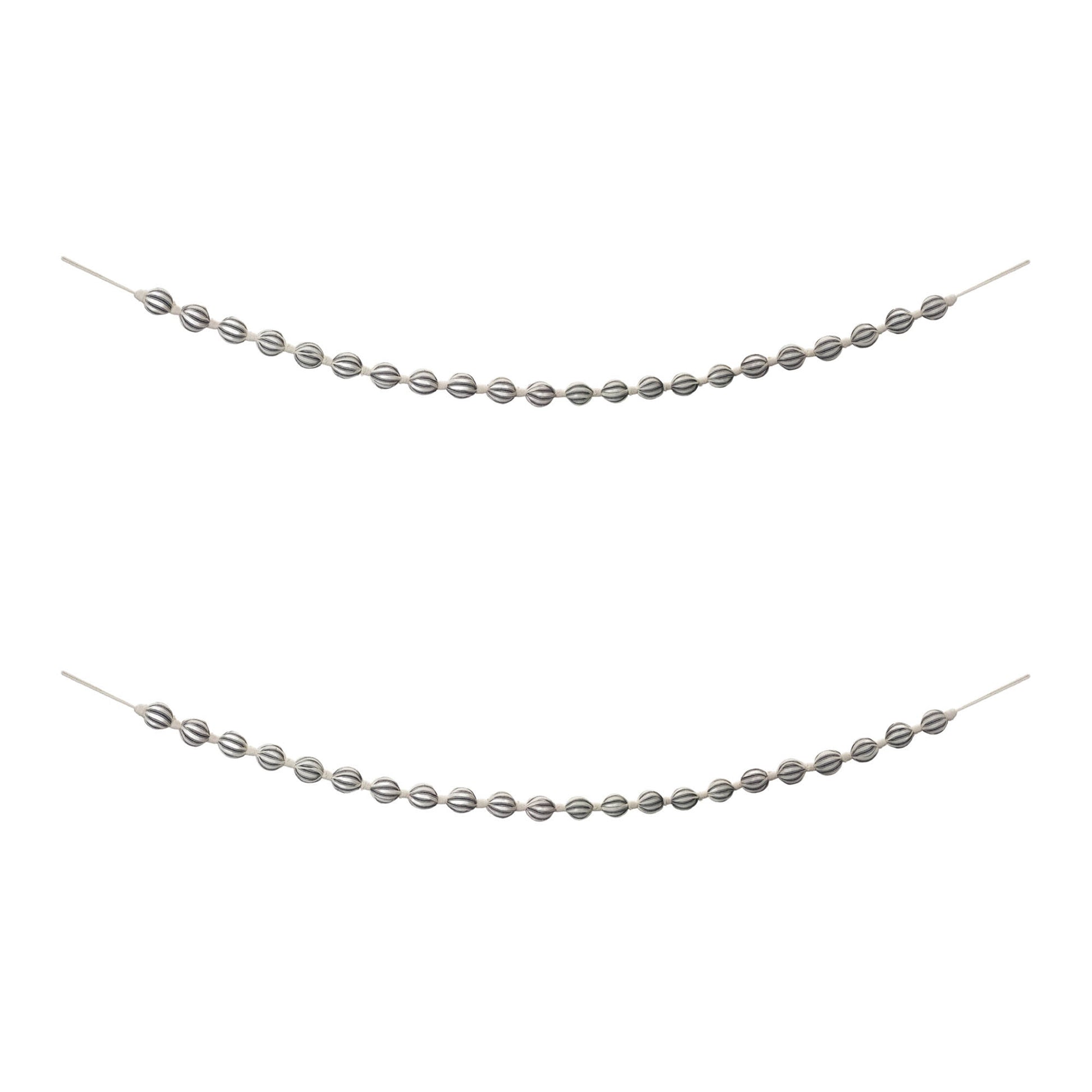 Fabric Ball String Garland (Set of 2)