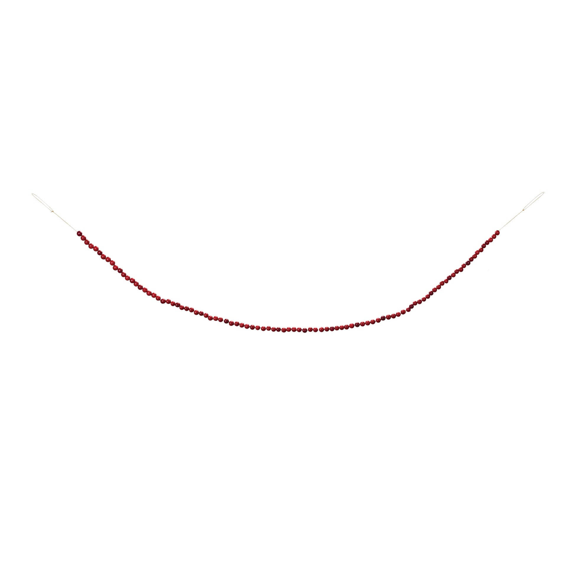 Cranberry String Garland (Set of 2)