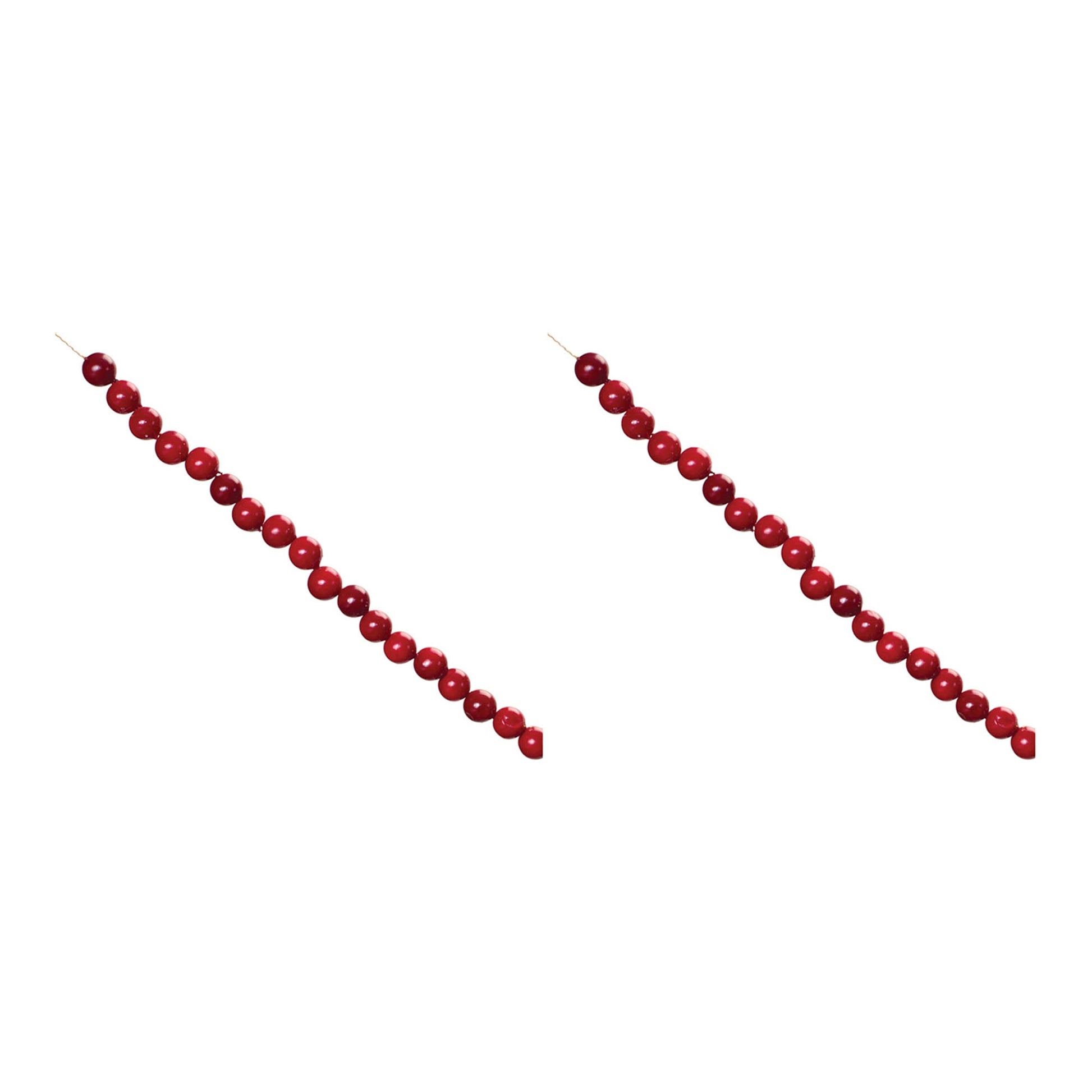 Cranberry String Garland (Set of 2)