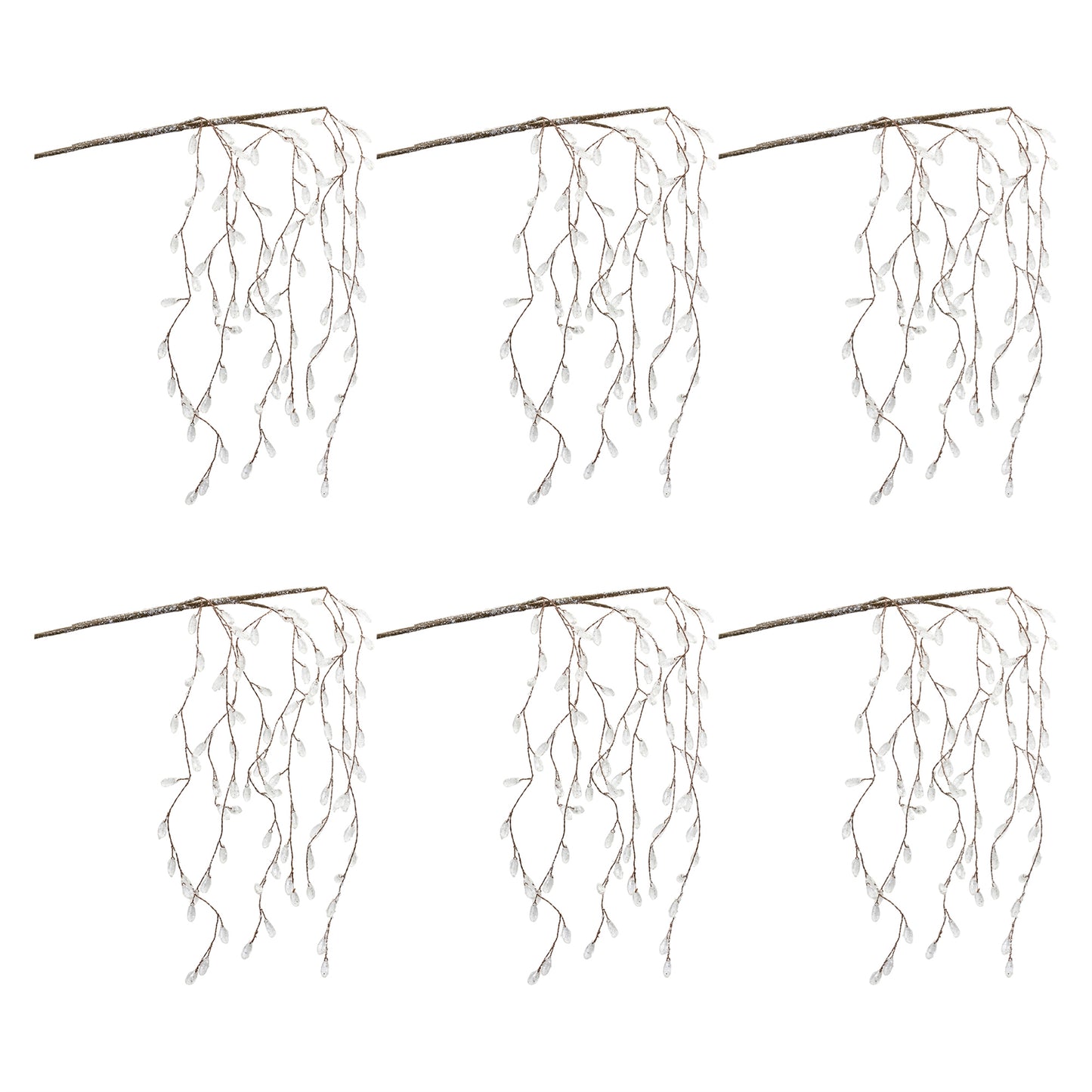 Icy Hanging Branch (Set of 6)
